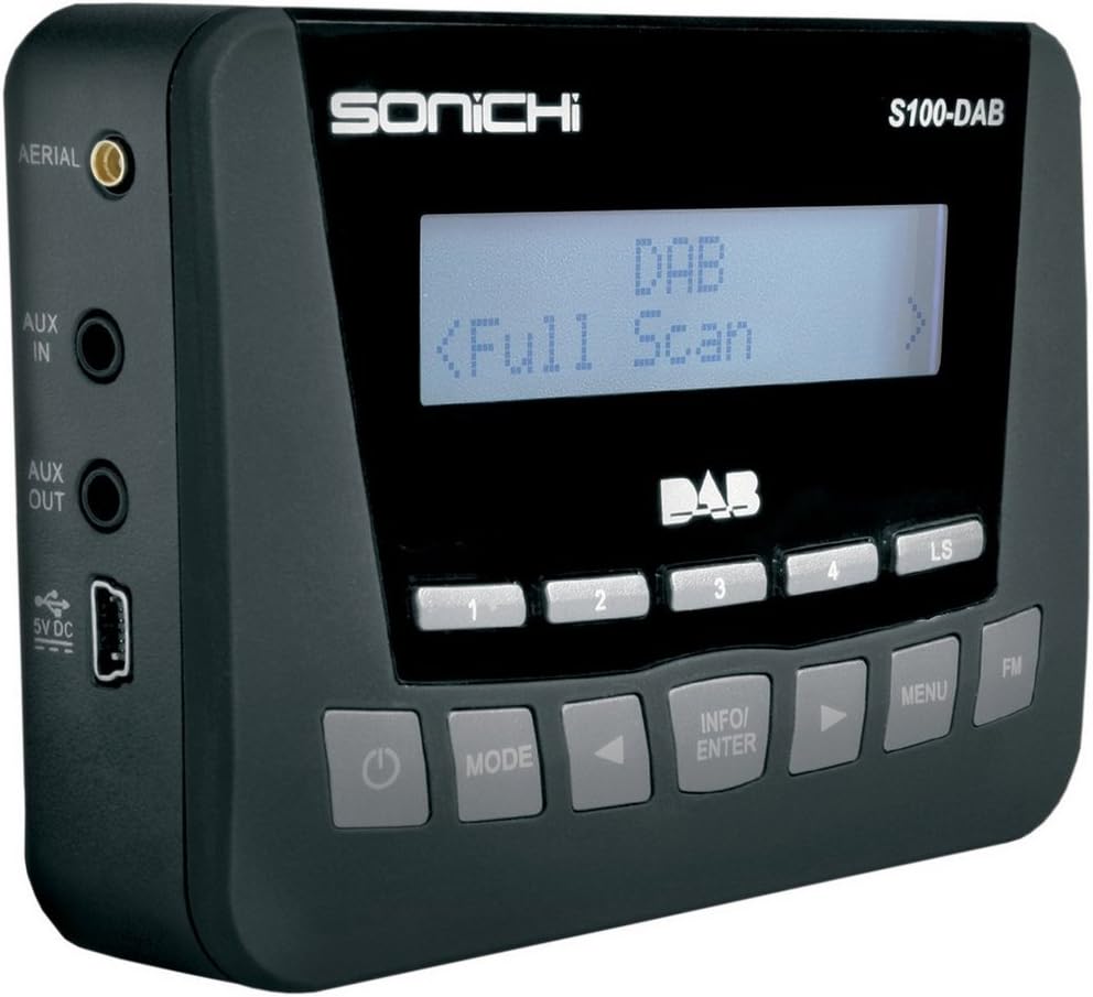 S100 Digital Car DAB Radio Adaptor/FM Transmitter