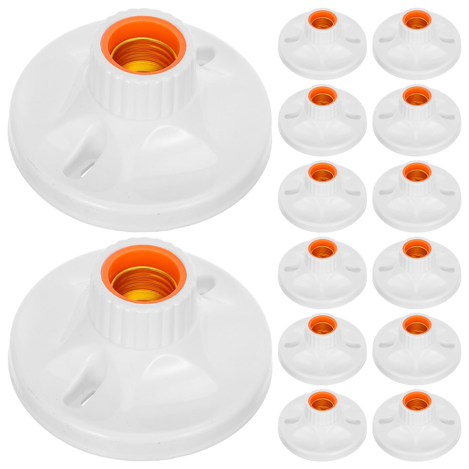 Douille De Culot D’ampoule E27 Haute Puissance 120mm En Bakélite Robuste 24 Pièces Compatible Éclairage Intérieur Et Réparation Lampes Ac250v