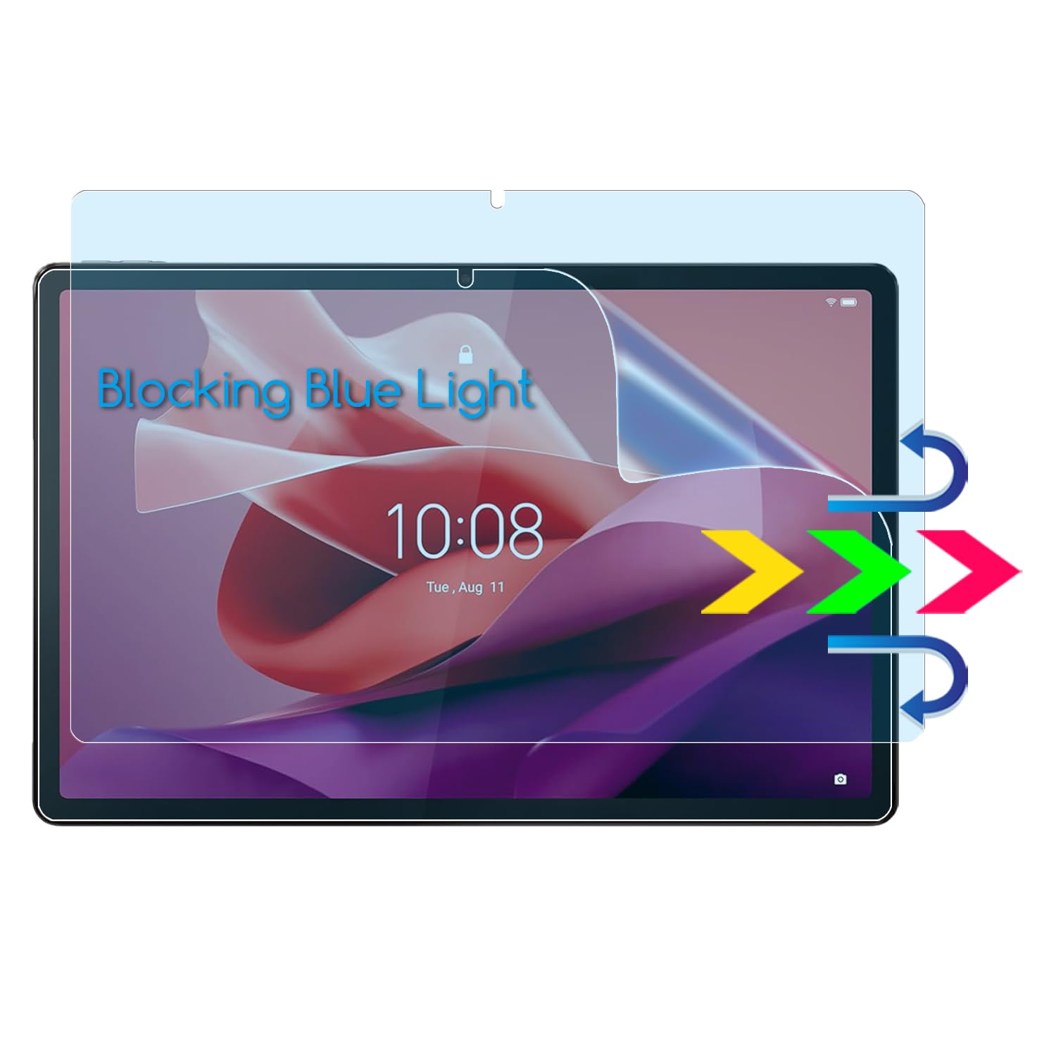 KEANBOLL 2-Pack Anti Blue Light Screen Protector for 12.7" Lenovo Idea Tab Pro 2025 / Lenovo Yoga Tab Plus 2025 / Lenovo Tab P12 (12.7inch), Eye Protection Anti-Glare Anti Fingerprint Screen Filter