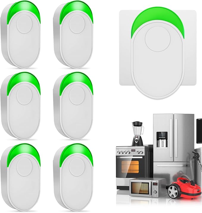 Vegena 6 Piezas Dispositivo De Ahorro De Energía, Dispositivo De Ahorro De Energía Stop Watt, 90-250v Enchufe Inteligente For El Hogar Y La Oficina,Power Saver For Una Gestión Eficiente De La Energía