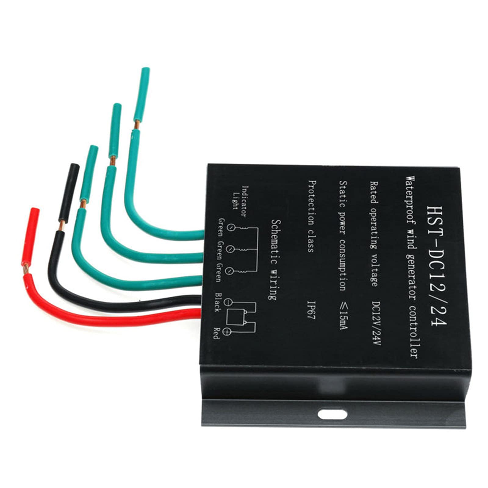 WGang Waterproof Windmill Controller,2000W 24V 48V 96V 220V Wind Turbine Generator Charge Controller