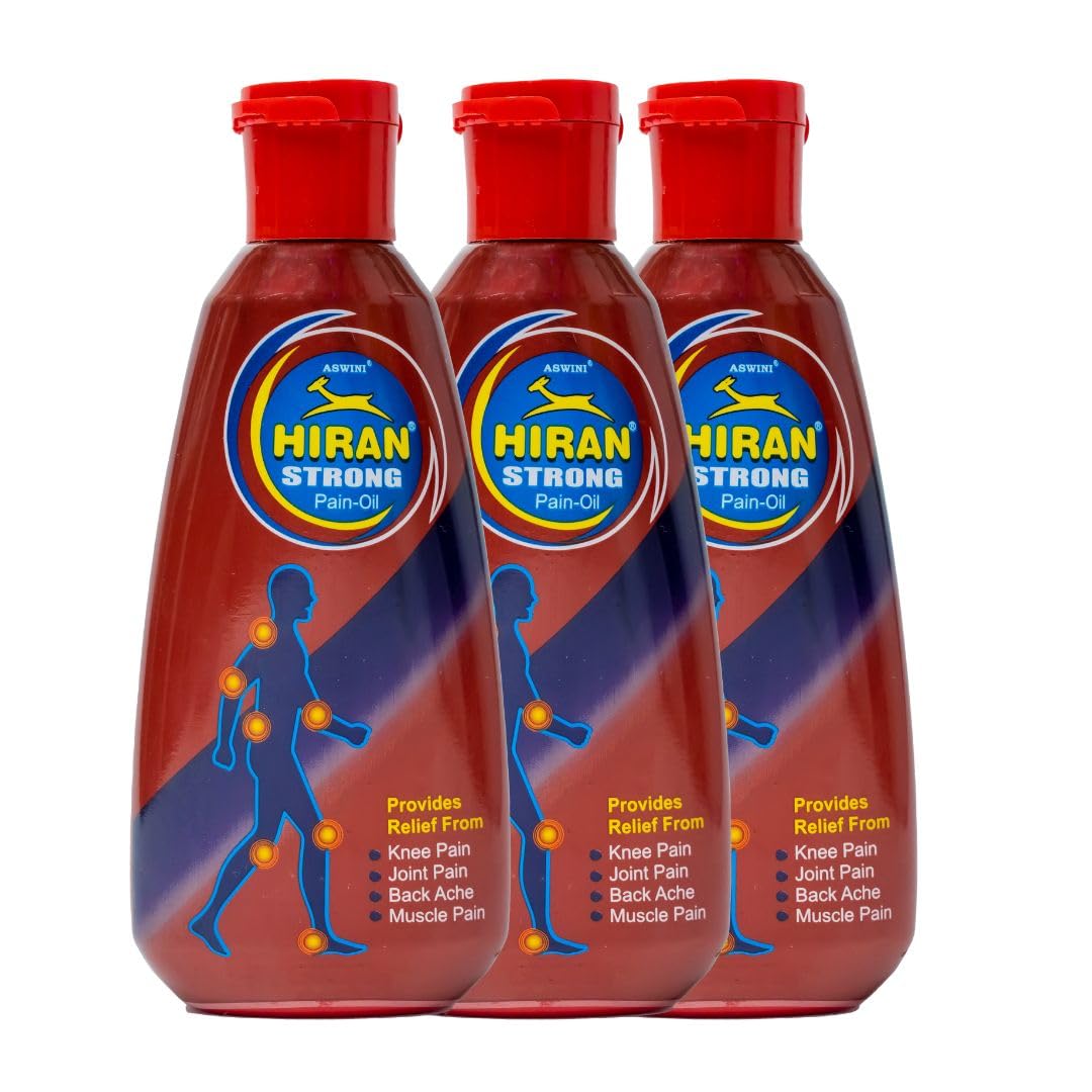 aswini Hiran Pain Relief Oil - Get Relief From Knee, Back & Joint Pains