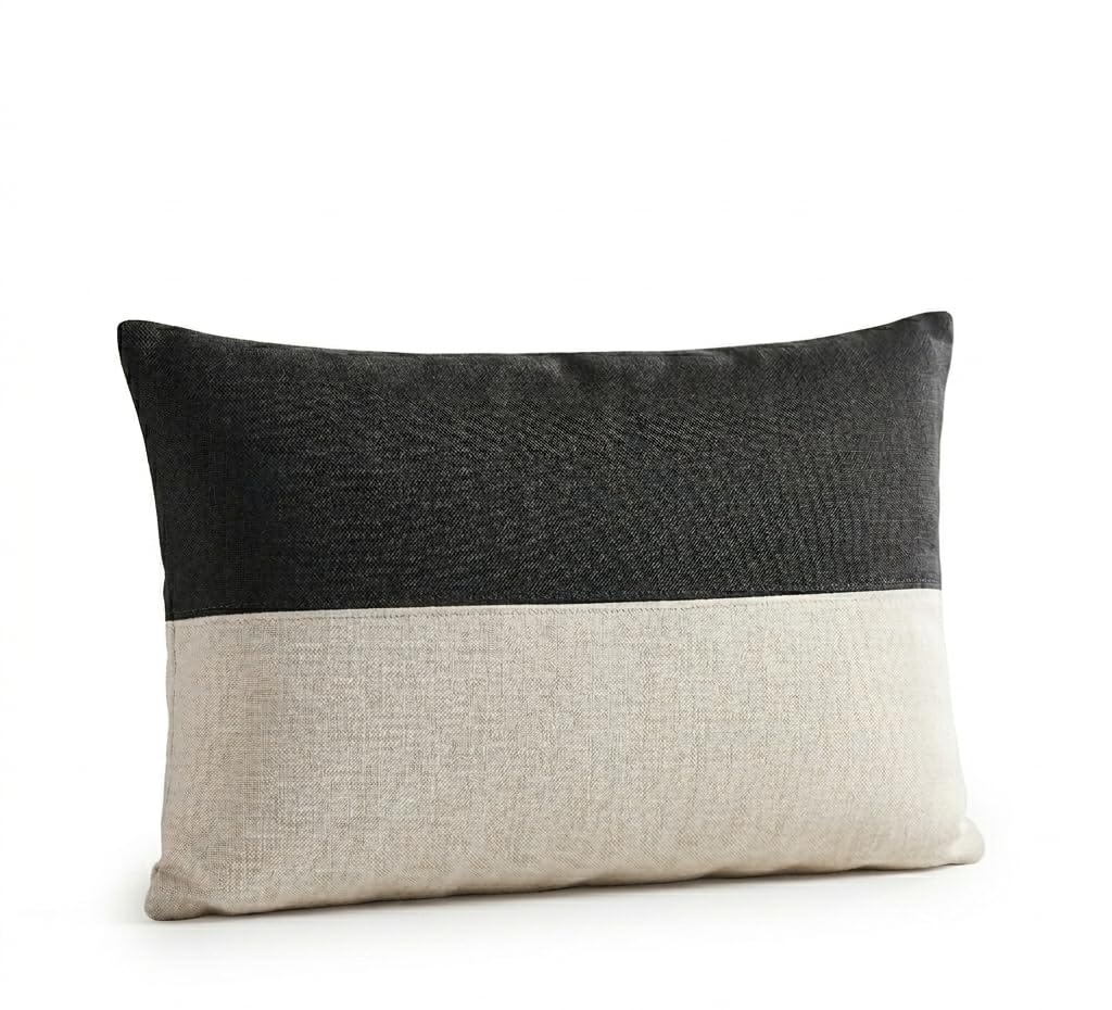 Microfibre Solid Sleeping Pillow With Zipper Microfibre Solid Sleeping Gusset Pillow | Anti Stress Bed Pillow for Sleeping & Neck Pain Relief for Back (Pack of 1, Grey,White, 68.58 x 40.64 cm)-image-12