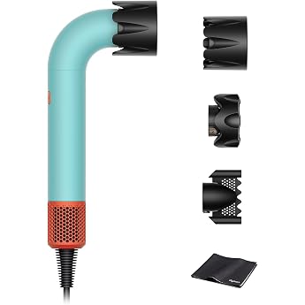 Dyson Hair Dryer Dyson Supersonic r&trade; Hair Dryer Ceramic Patina/Topaz (HD17 CPATO AM) High Airflow Quick Dry Lightweight [Amaz