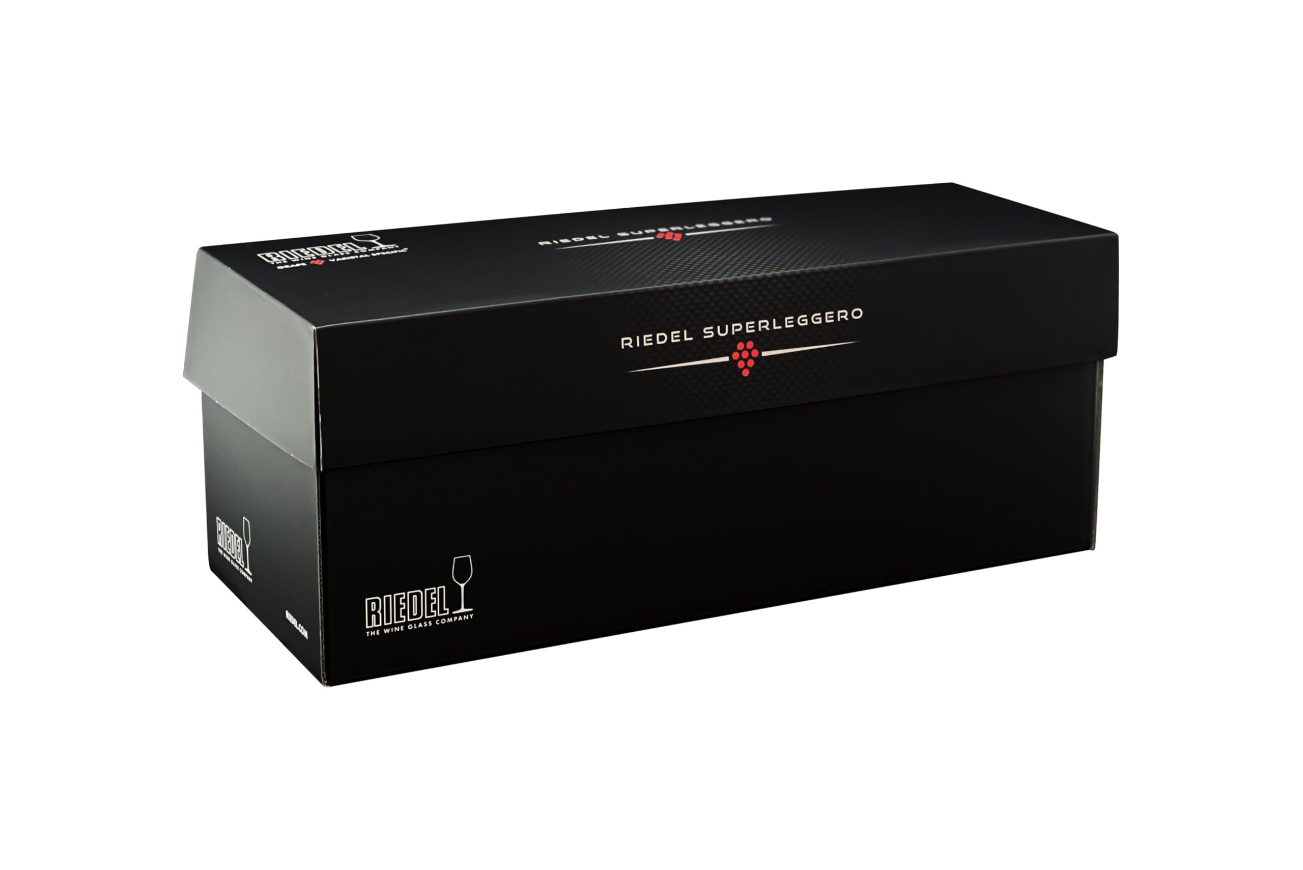 RIEDEL Superleggero Bordeaux Grand Cru Weinglas-schwarz, Einzelpackung, premium maschinell gefertigt