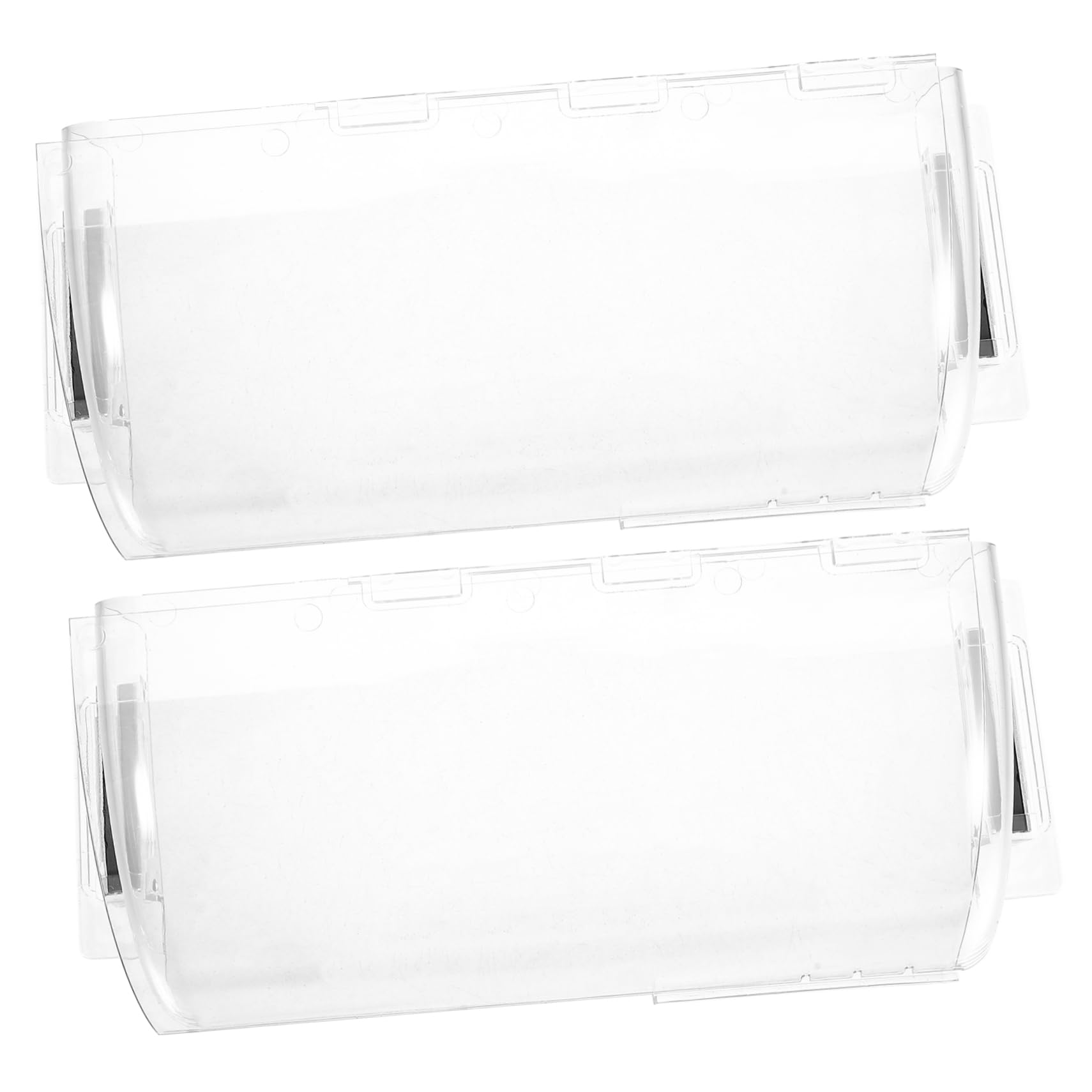 POPETPOP Cubiertas de Ventilación Magnéticas Ajustables de Plástico para Deflectores de Aire Seguros Diseño Minimalista y Apariencia Elegante para Uso en Paredes y Techos
