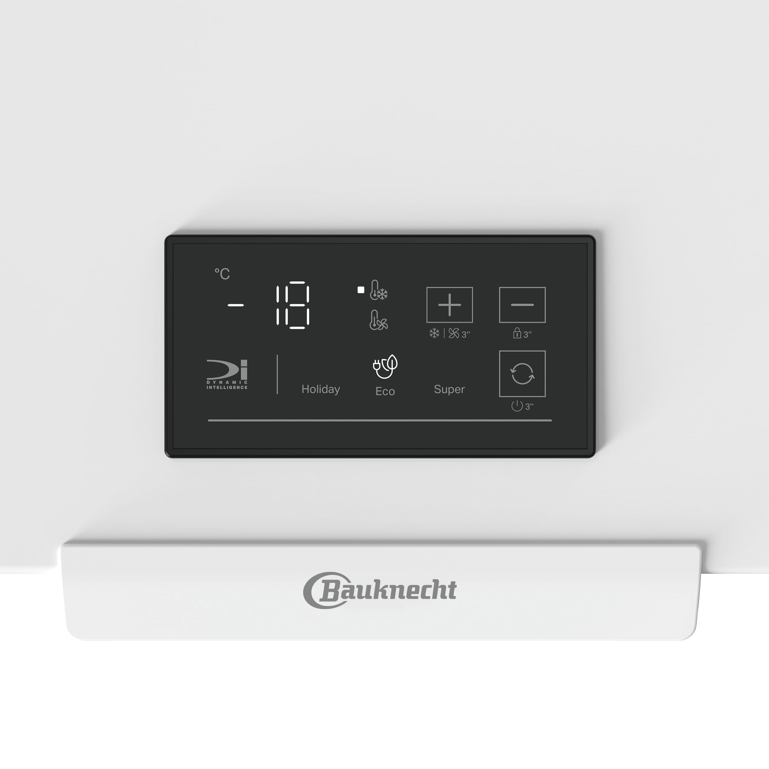 Bauknecht GTE 142MD Gefriertruhe, 142 l Nutzinhalt, Multi Zone Kühl- und Gefrierfunktion, WinterProof, Touch Display, Supergefrierfunktion, Door Balance, leise 39 dB, Weiß | Supergefrierfunktion