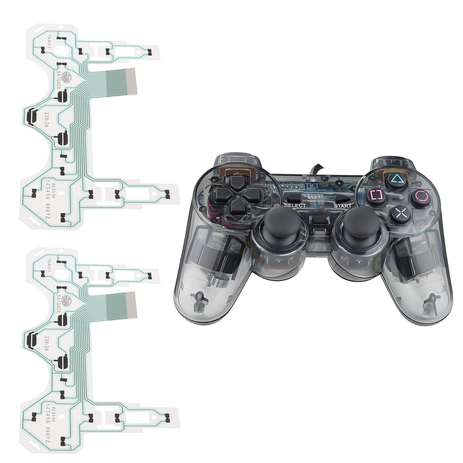 Amazon.co.jp: OTOTEC リボンケーブル回路基板 導電性フィルム PS2