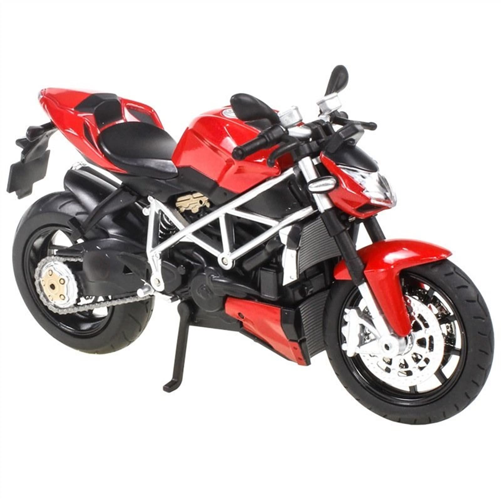 SEYXF Motorbike Toy Motorcycle Collection Model 1:12 for Ducati Streetfighter V4 Die Cast Vehicles Collectible Hobbies Toys