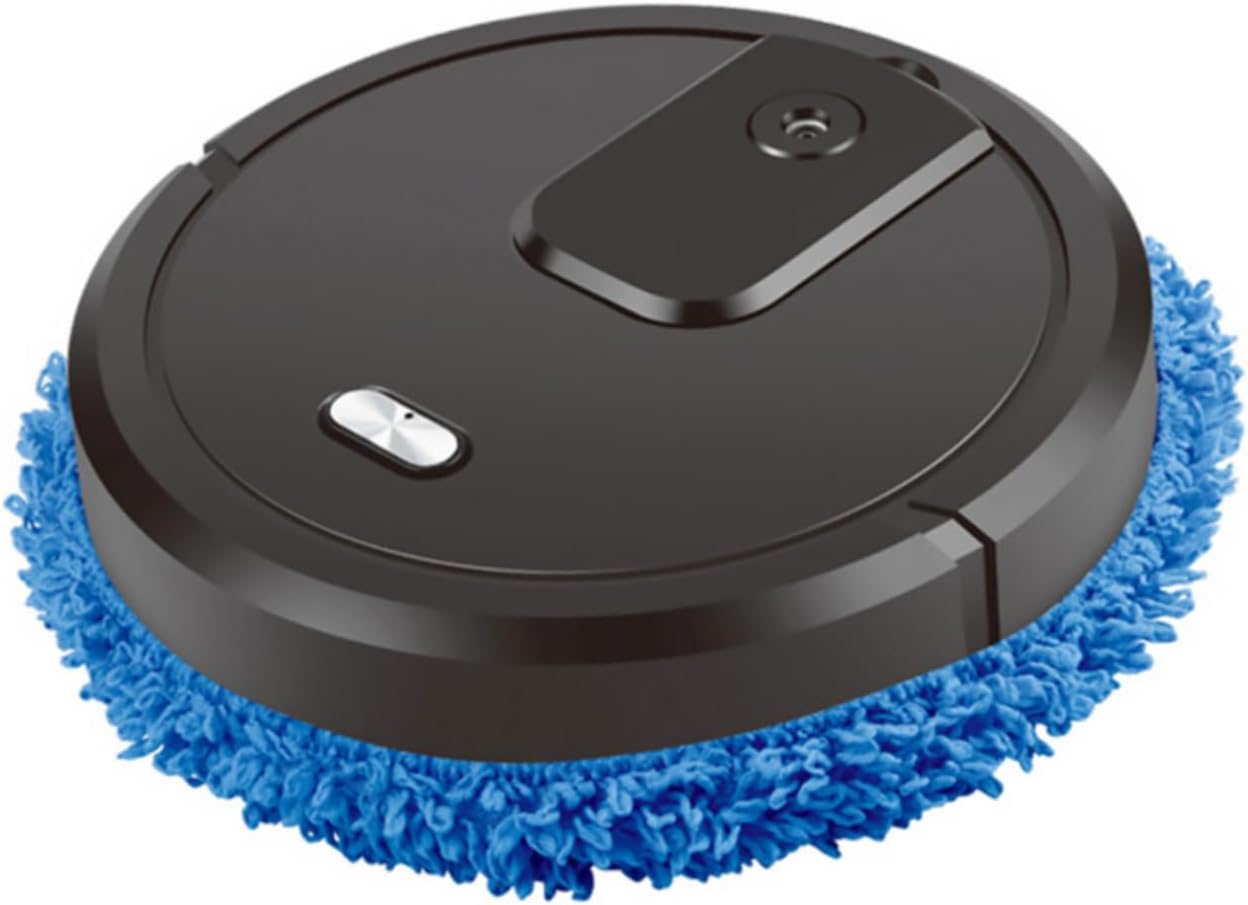 Smart Robotic Mop Sweeper Featuring Nano Spray Functionality Multi-Surface Cleaning Lightweight Design for Home Use Random Color