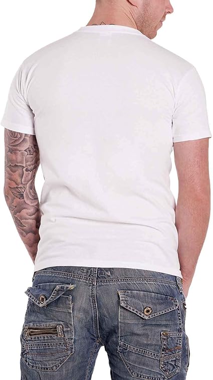 Elvis Prley, maglietta da uomo con licenza ufficiale American Legend (bianco) bianco S