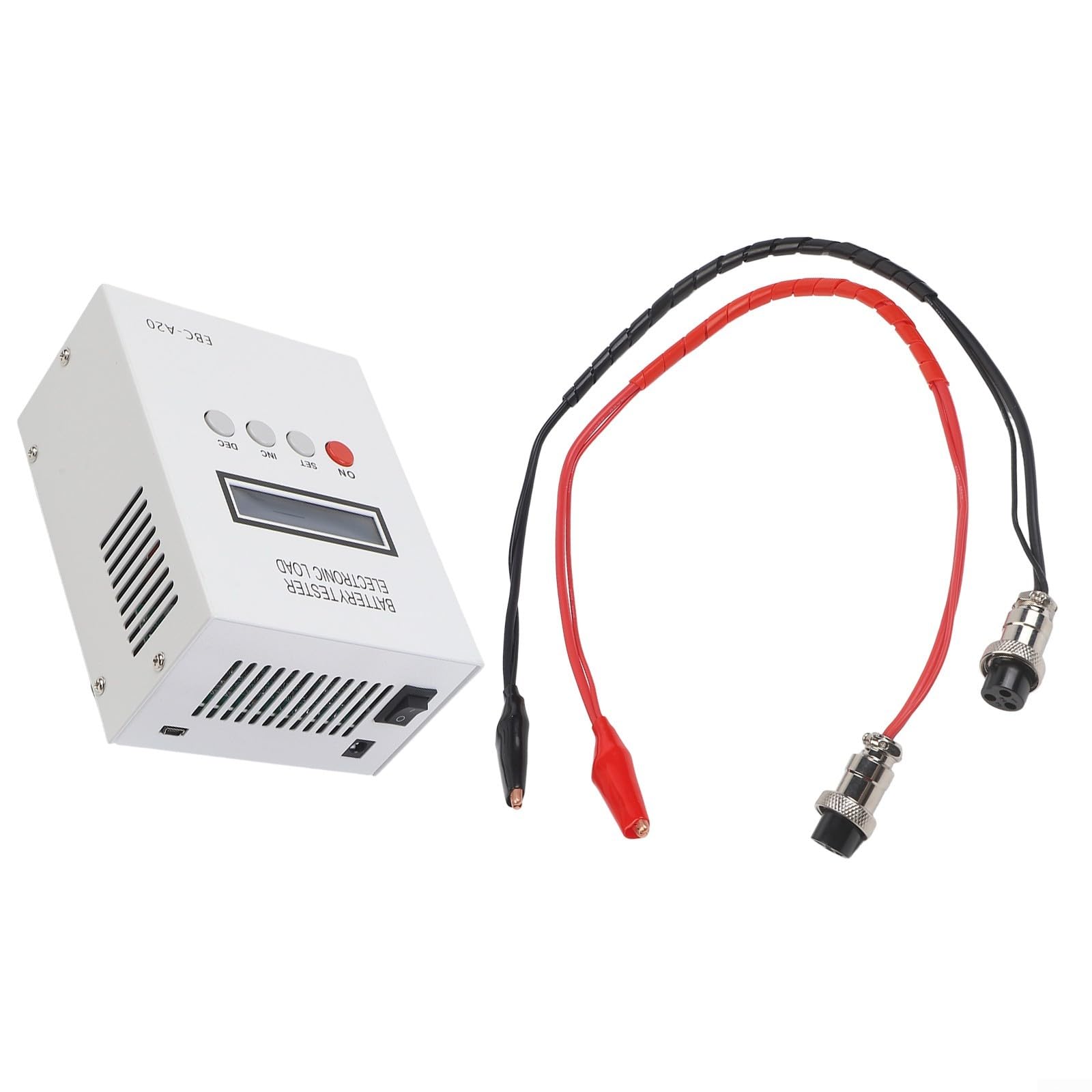 EBC-A20 Batteriekapazitätstester, 5A Ladung 20A Entladung 85W, PC-Softwaresteuerung, LCD-Display, für Li-Ion-Säurezellen, einstellbarer Strom (A)