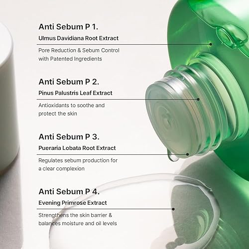 Miniatura 6 de ROUME Balancing Water Perejil Toner 1.69 fl oz (6.8 fl oz)  Tónico facial coreano para piel grasa, apriete de poros y control de sebo, con extracto