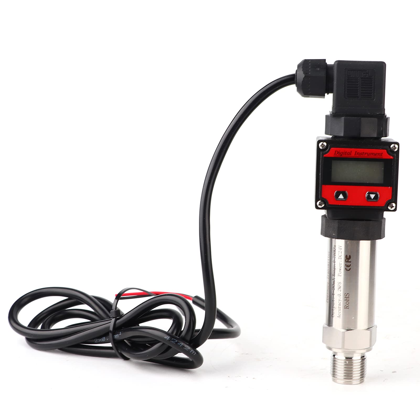 Digital Pressure Transmitter, Accurate Anti‑Jamming Easy To Use Pressure Transducer, Oil Pressure For Measuring Hydraulic(#3)-image-18