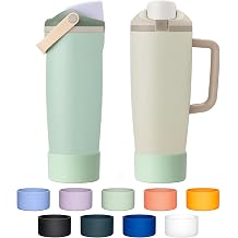 Silicone Boot for Owala 30oz & 40oz FreeSip Sway Bottles & Tumblers,Anti-Slip Protective Sleeve Bottom Bumper Cover for Owala 40 oz Triple Layer Insulated Travel Tumbler