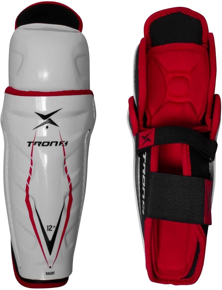 Force Junior Youth Kids Ice Hockey Shin Guards
