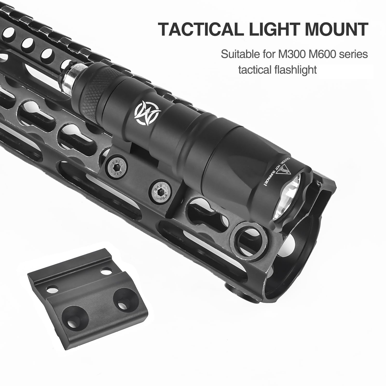 実物 LaRue Tactical Flashlight Mount LT606 LaRue Tactical QD Offset Picatinny Mount Surefire Scout
