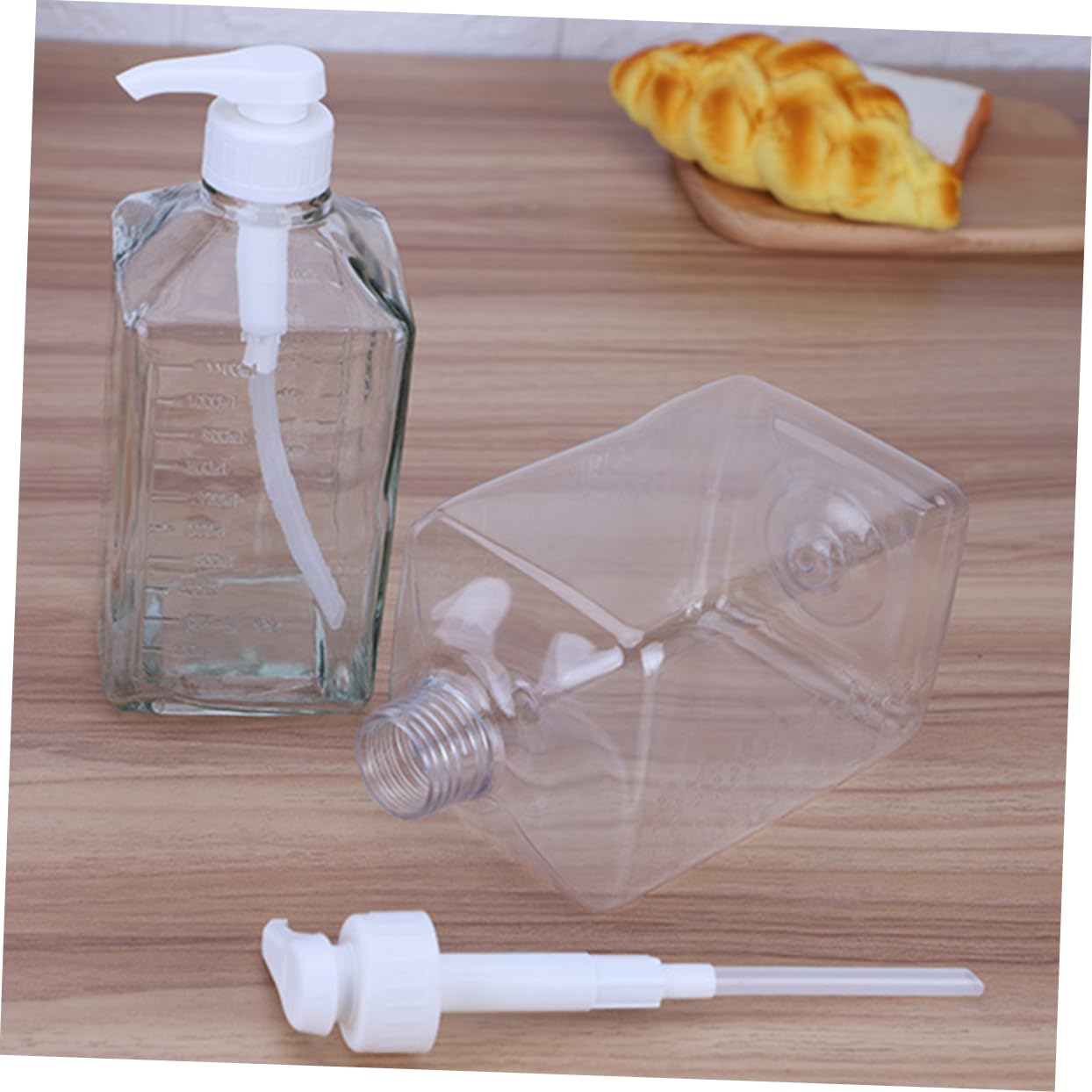 Beatifufu Stainless Steel Plastic Pressure Pump Head Syrup Nozzle Extruder for Kinds of Liquids