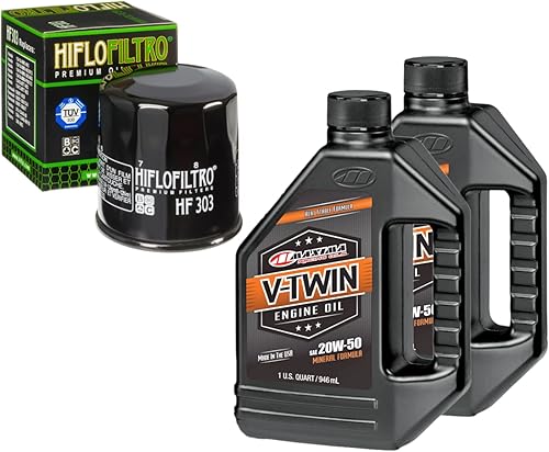 Oil And Filter Change Kit For Polaris 1999 Big Boss 500 6X6 V-Twin 20W-50