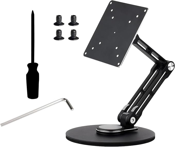 Waveshare VESA Verstelbare Stand Voor Portable Monitor Tot 19 Inch - Multi-As Rotatie, Ergonomisch Met Verzwaard Basis
