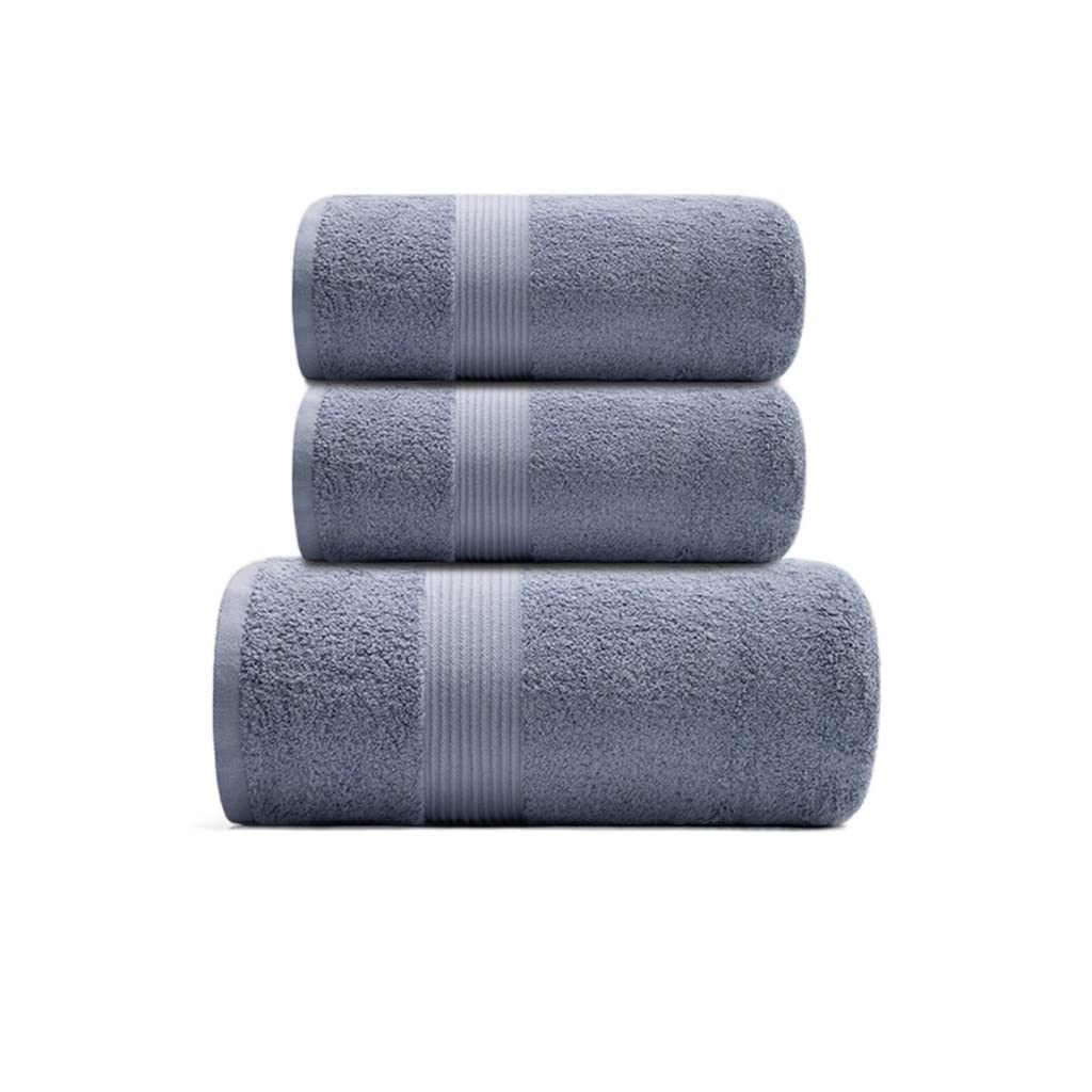 Serviette de bain d'hôtel grand format en pur coton absorbant