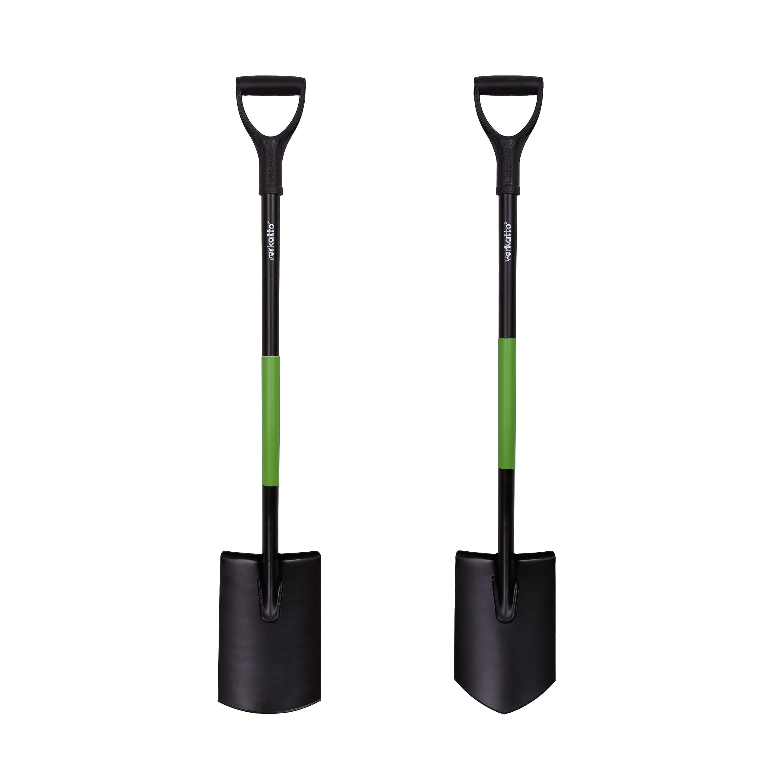 Mivos Piccola paletta a punta – mini vanga a punta per lavori di giardinaggio e costruzione – vanga corta – vanga pionieristica