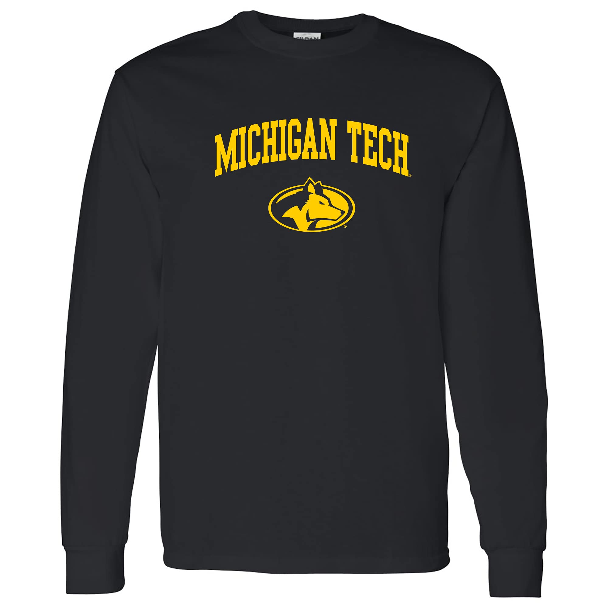 NCAA Officially Licensed College - University Team Color Arch Logo Long Sleeve - black - S — image 1