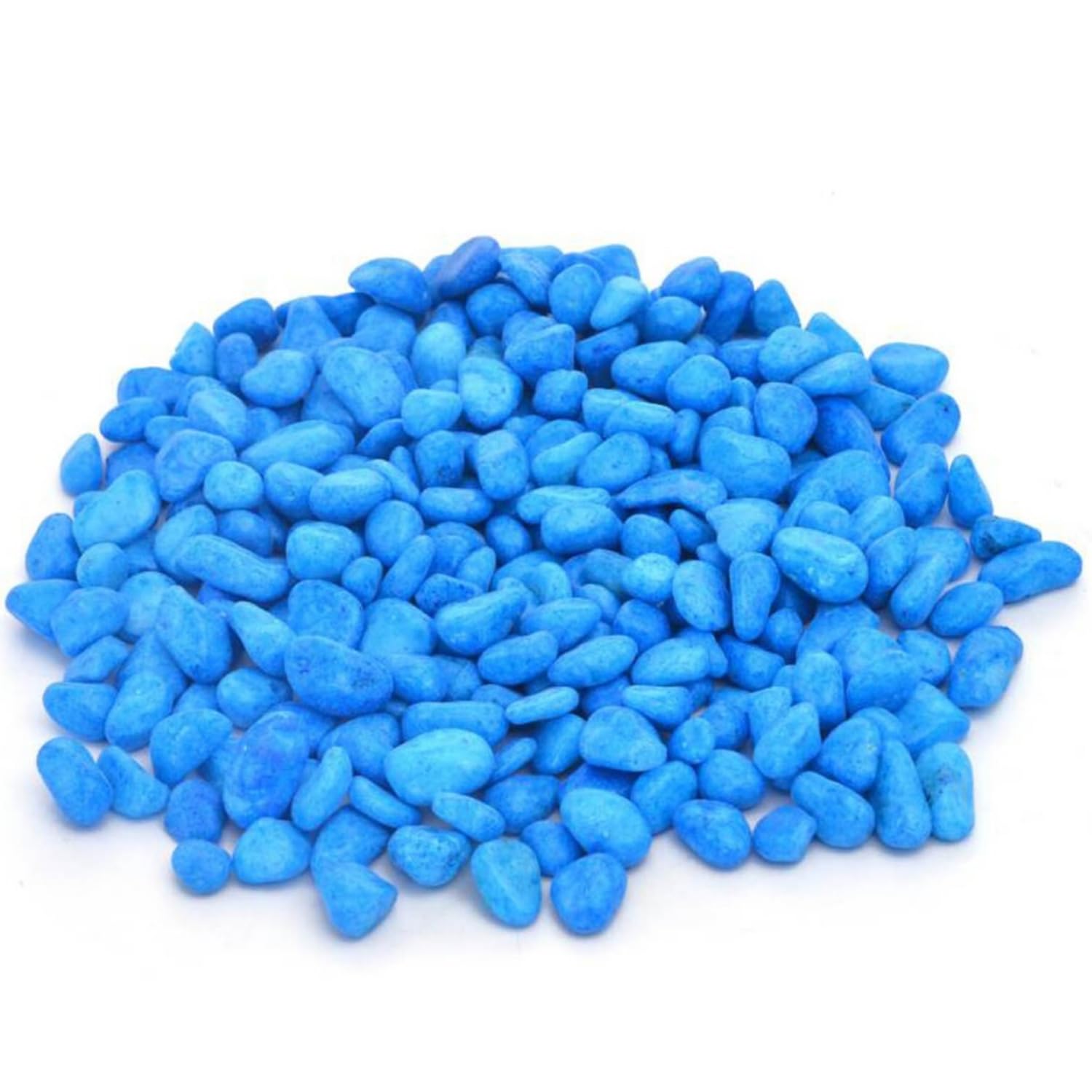 1 Kg Blue Pebbles for Decoration |Garden|Table|Terrariums| Home Decor|Vase Fillers-image-0