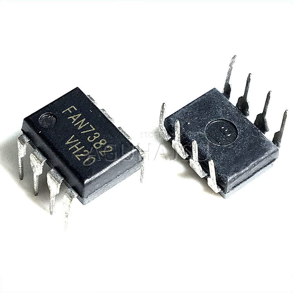 5pcs/lot FAN7382 DIP-8 Gate Driver for MOSFET IGBT 600V High Side