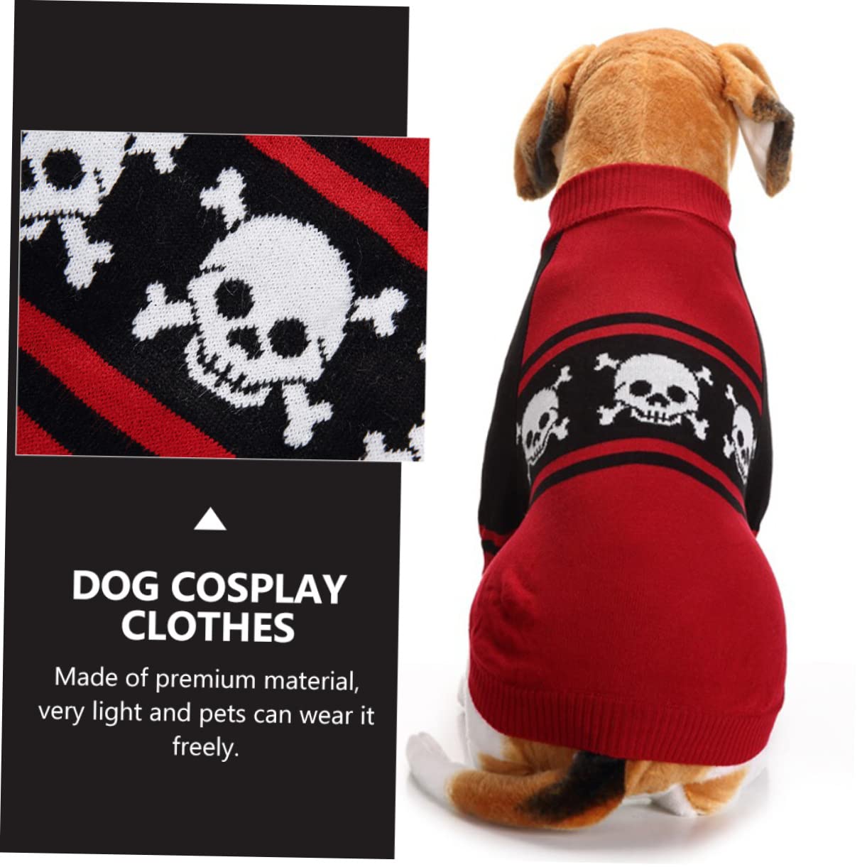 Toddmomy 3piezas Disfraz De Halloween para Perros Ropa De Mascota Diseño De Traje De Fiesta para Perros Medianos y para Celebraciones De Halloween