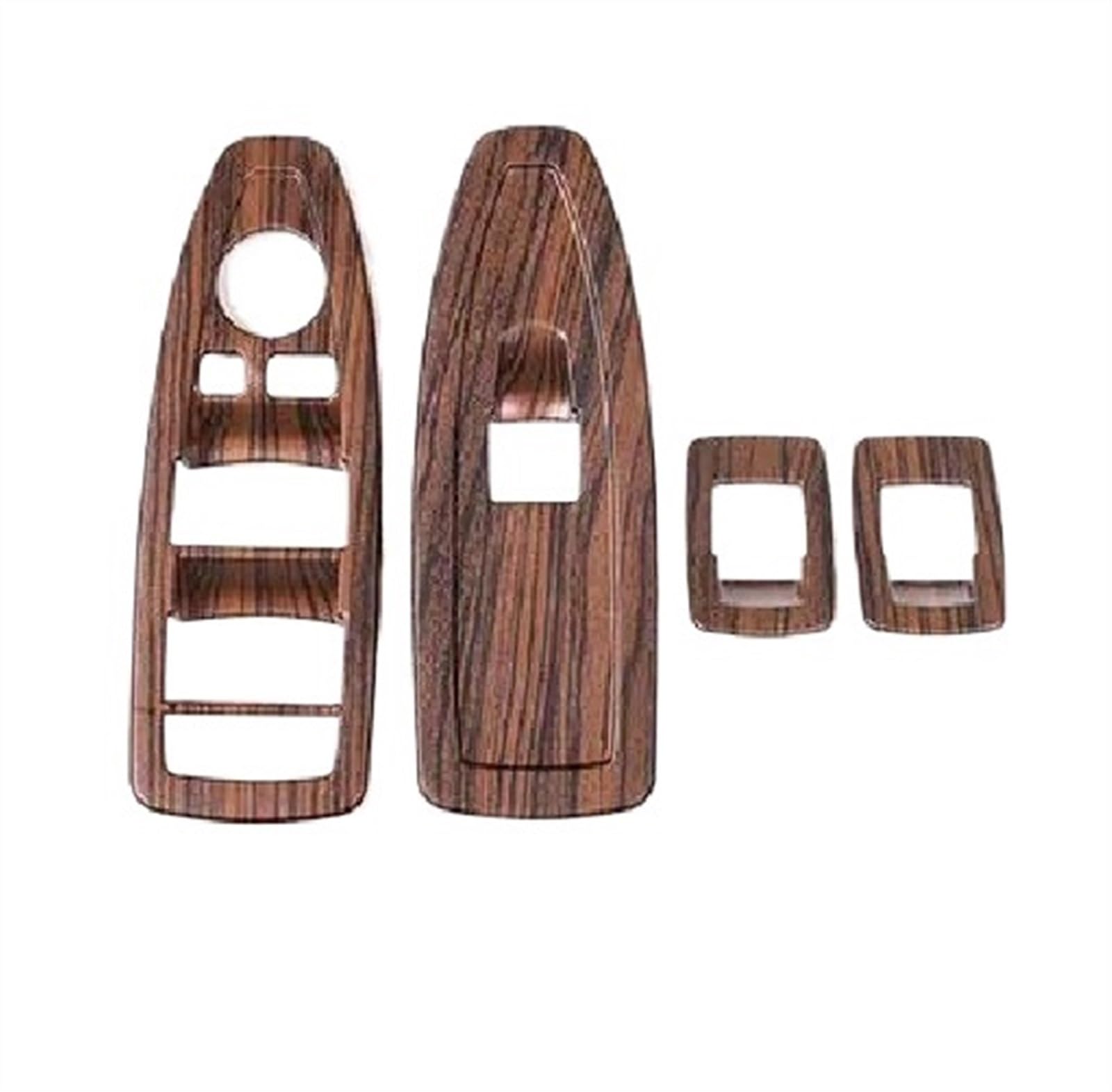 Blnetu Pine Wood Grain For X1 F48 X2 F47 2016-2020 Car Window Lift Switch Frame Trim Cover Sticker Interior Car Accessories (Pine Wood Grain)