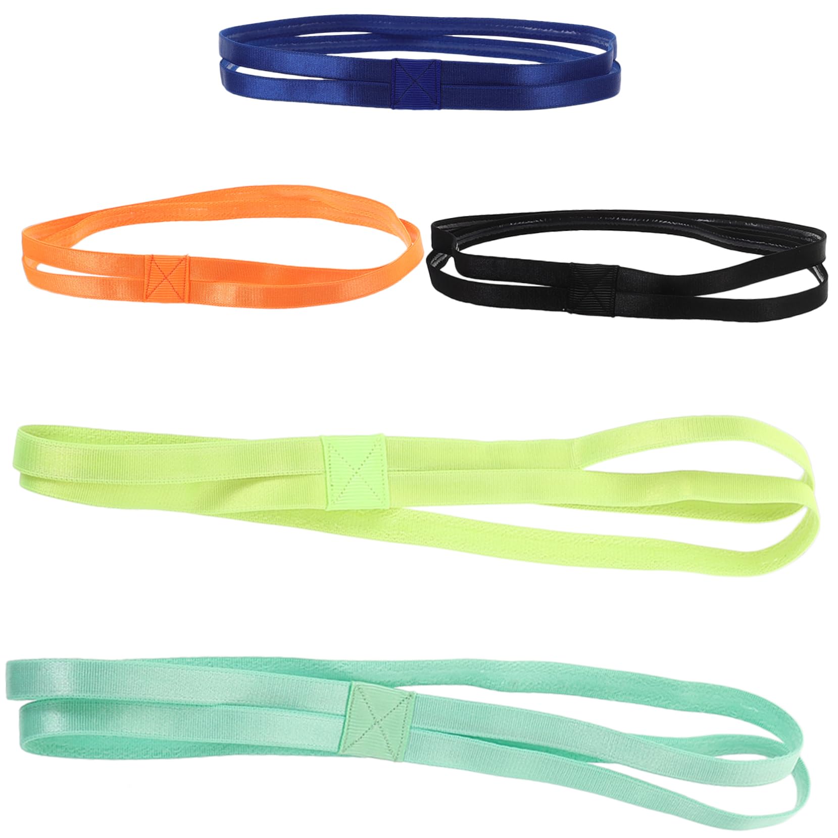 ifundom Teiliges Sport Stirnband Für Yoga Und Fitness Elastische Atmungsaktive Haarschmuck Für Männer Und Frauen Leuchtenden Farben Neon