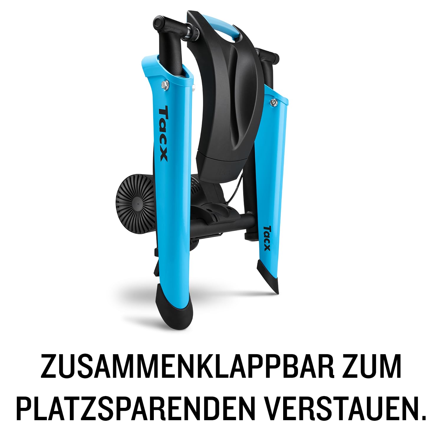 Tacx Boost – Indoor-Trainer mit starker Magnetbremse, realistischem Fahrgefühl und bis zu 1050 Watt Widerstand in 10 Stufen. Schneller Aufbau, leise im Betrieb und äußerst stabil