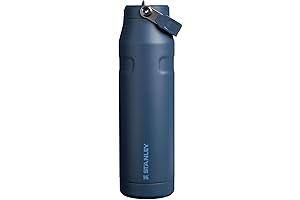 Stanley 36oz IceFlow Flip Straw 2.0: No-Leak Insulated Water Bottle