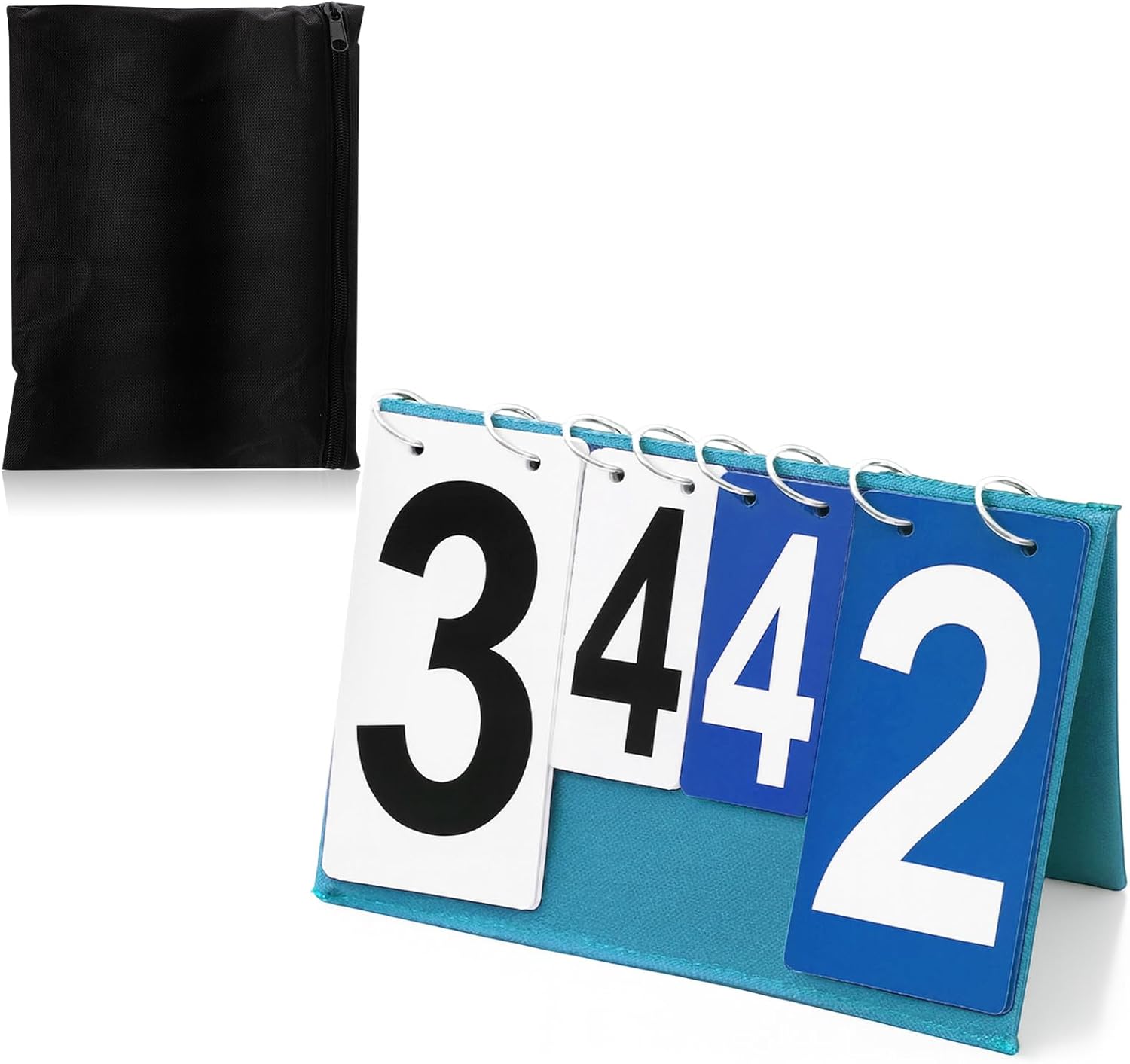 Over Net Tennis Score Keeper Flip Scoreboards Portable for Volleyball Basketball Coaching Tennis Outdoor