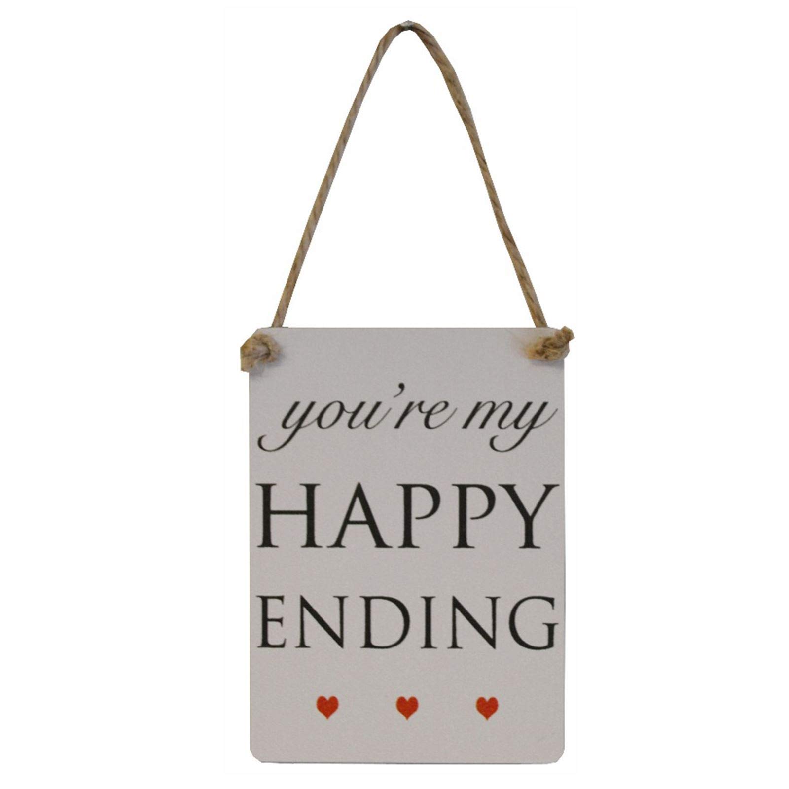 Youre My Happy Ending Mini Metal Sign