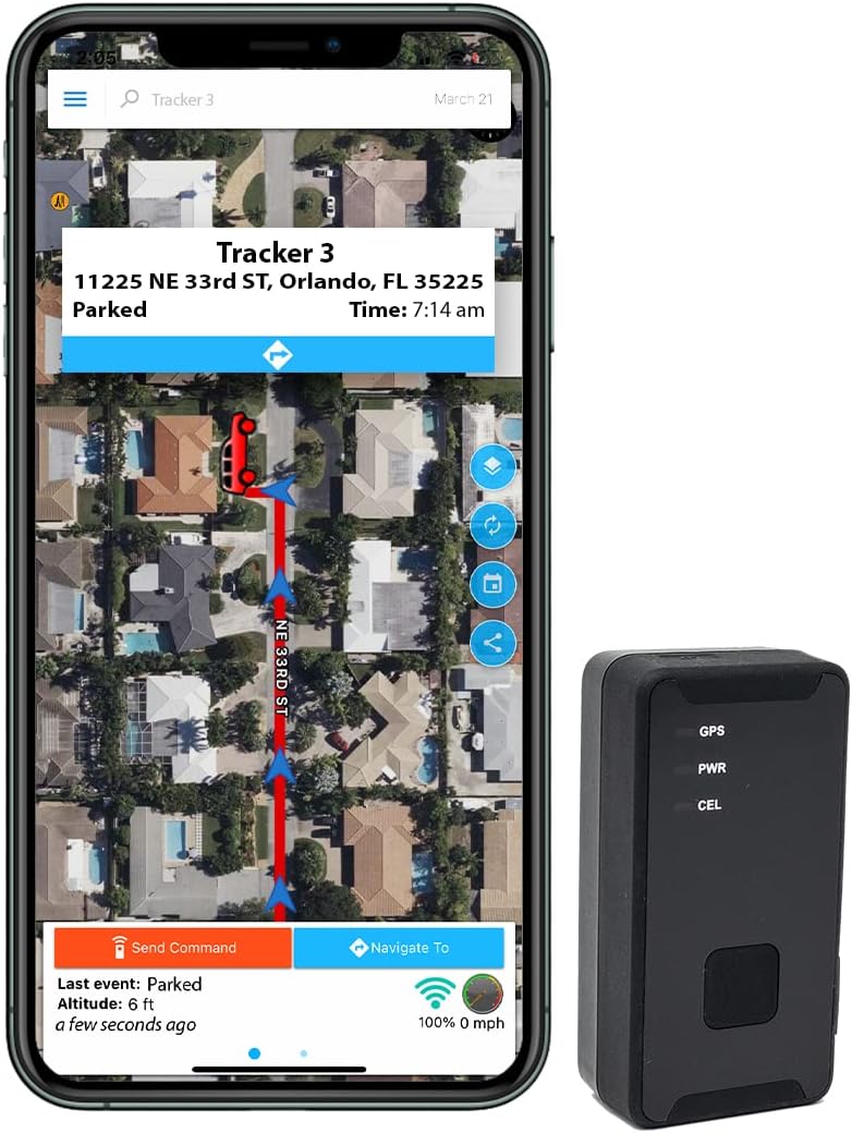 PAJ GPS Easy Finder Human Tracking Device, GPS Tracker for Kids, Elderly, Seniors