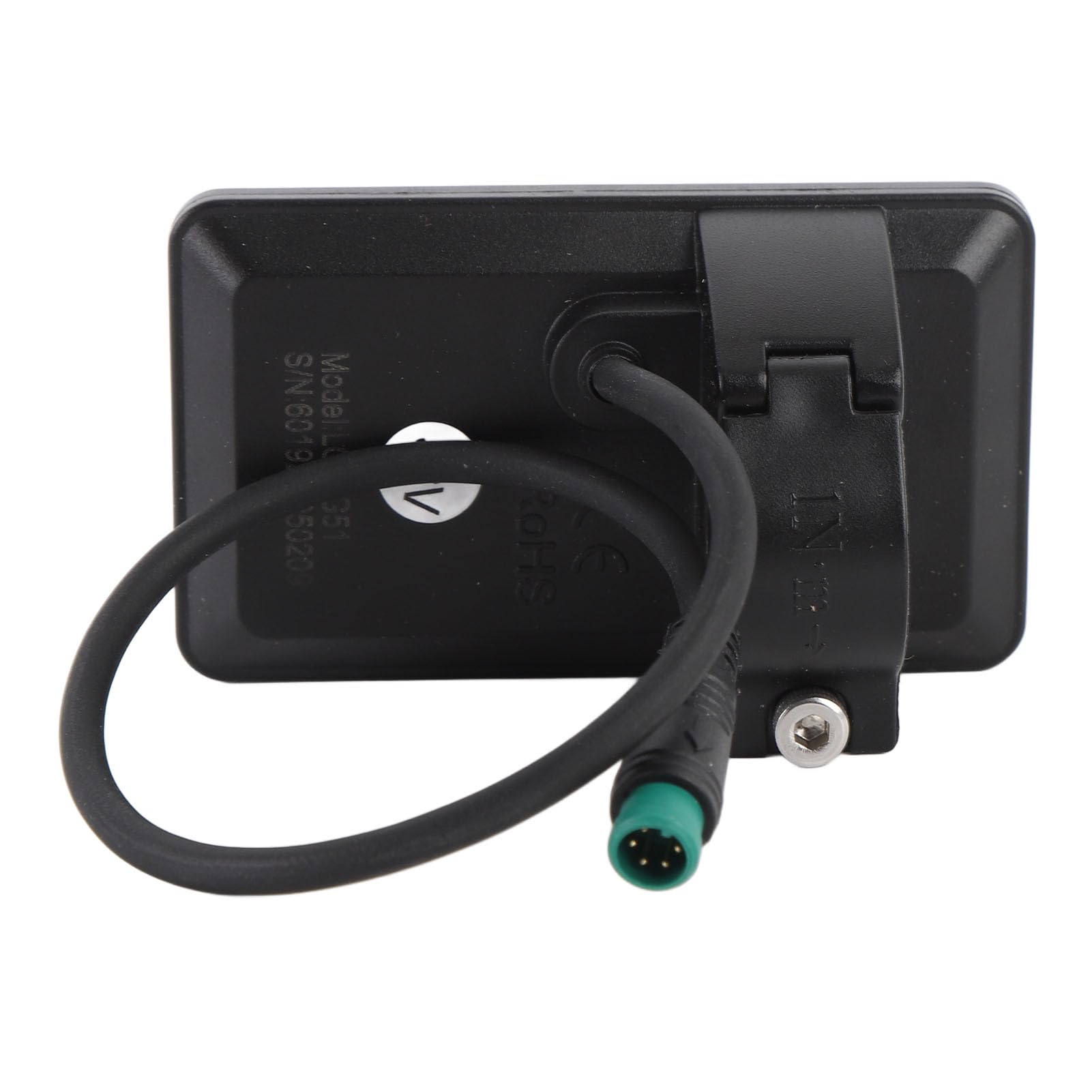 Pannello Display LCD per Bici Elettrica con Connettore 5 Pin, Tachimetro Digitale Scooter Elettrici Compatibile Biciclette e Scooter Accessori