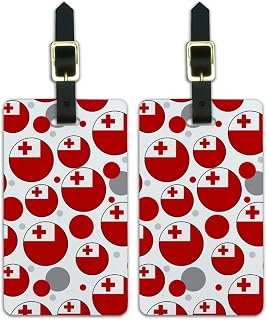 Country National Flag T-z - Tonga National Country Flag Carry-On Luggage, White