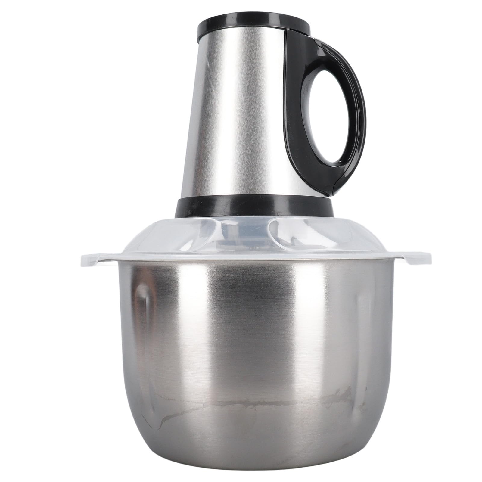 Qcwwy Stainless Steel Vegetable Cutter, Food Processor with 4L Capacity Meat Cutter Food Chopper Comfortable Use Multifunction Electric Cutter for Home Kitcen, Qcwwym0qs6dcga8