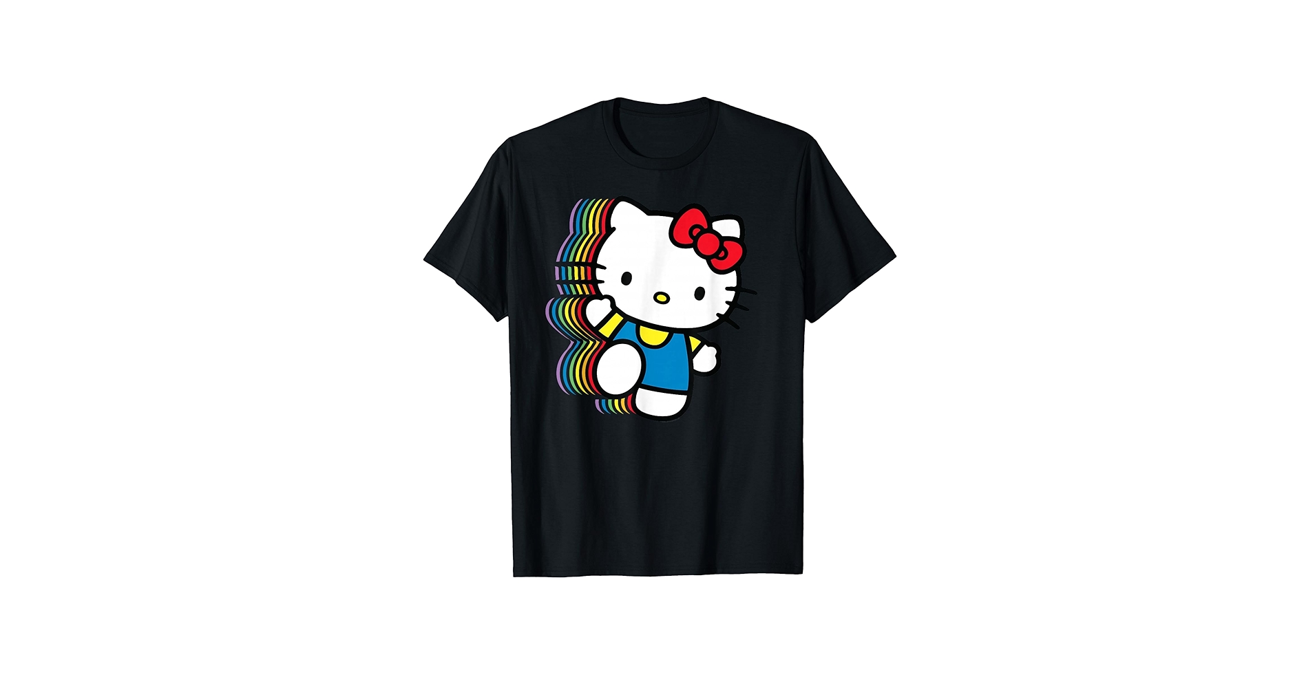 Amazon.com: Hello Kitty Rainbow T-Shirt : Clothing, Shoes
