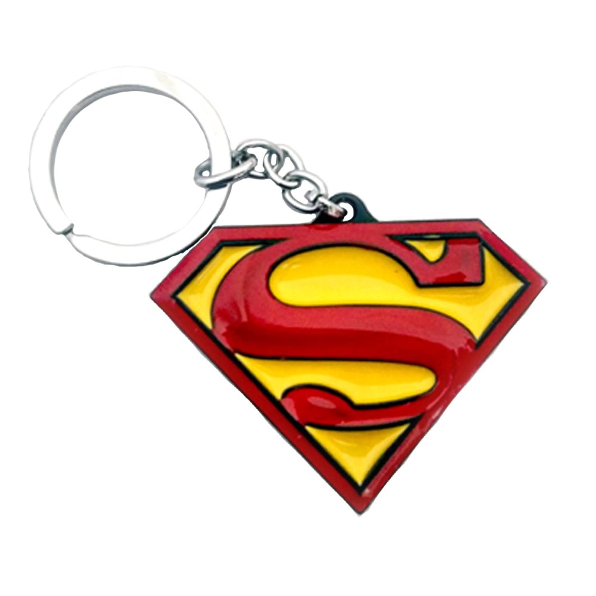 AUGEN Action Figure Stainless Steel Keychain Metal for Gifting with Key Ring Anti-Rust (Pack of 1)