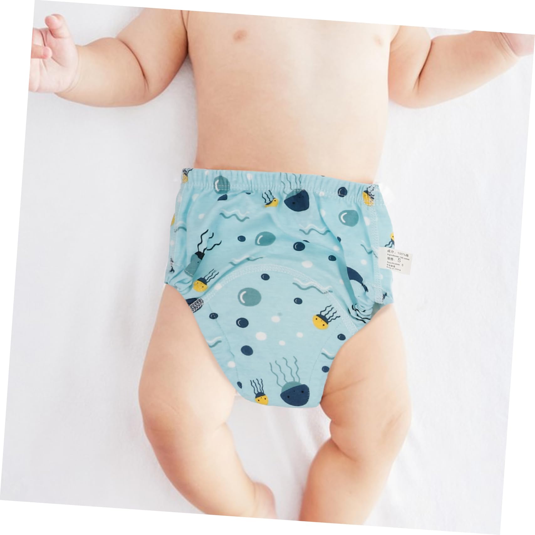 TOYANDONA 1 Juego Pantalones De Entrenamiento Para Niña Reutilizables Lavables De Algodón Transpirable Para Recién Nacidos Diseño Con Banda Elástica Para Sensibles 6 Piezas