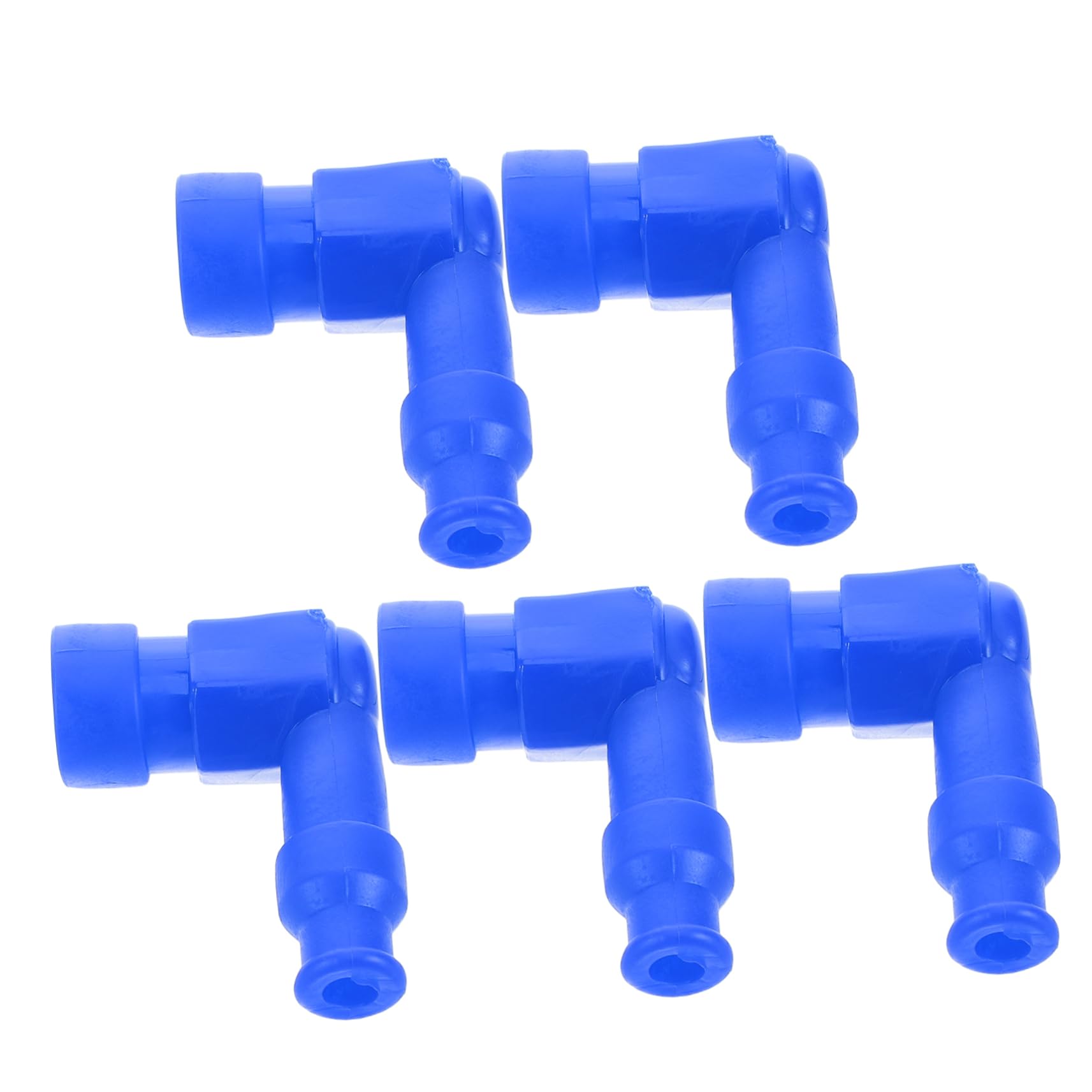 Zerodeko 5pcs Spark Plug Caps High Temperature Plug Boots for Generators Tractors Motorcycles Durable Accessories for Easy Installation and Long Term Reliability