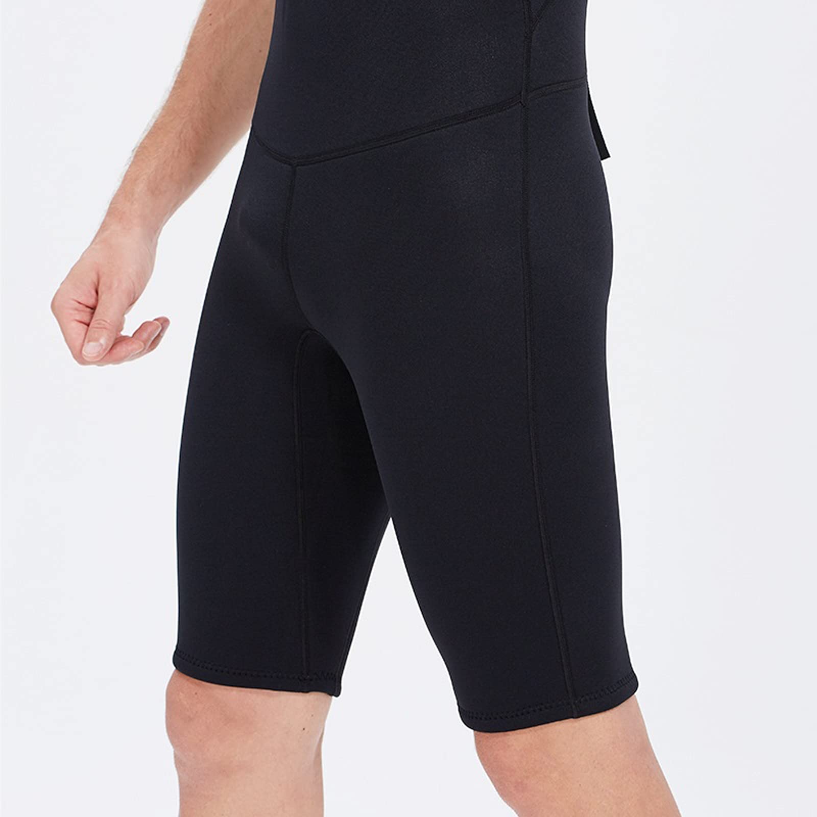 Muta umida per gli uomini 3MM Neoprene Muta da Uomo Scuba Diving Suit Un pezzo e Chiudi Corpo Scuba Immersione Surf Costume da bagno Manica Corta Triathlon