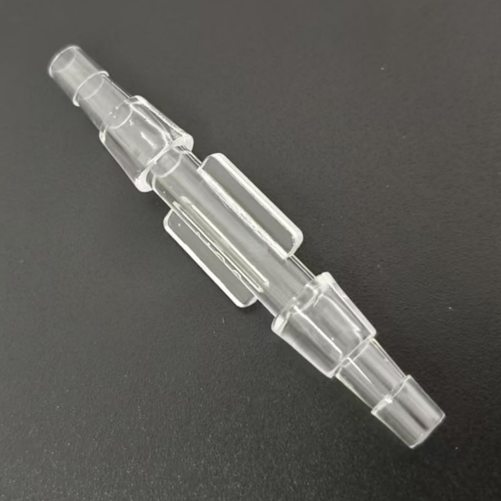 25 Pack Reusableplastic Hose Barb Fittings - 3/16 Inch Equal Straight Barbed Connectors for Food and Laboratory Use(4.8mm 3/16inch Wing)
