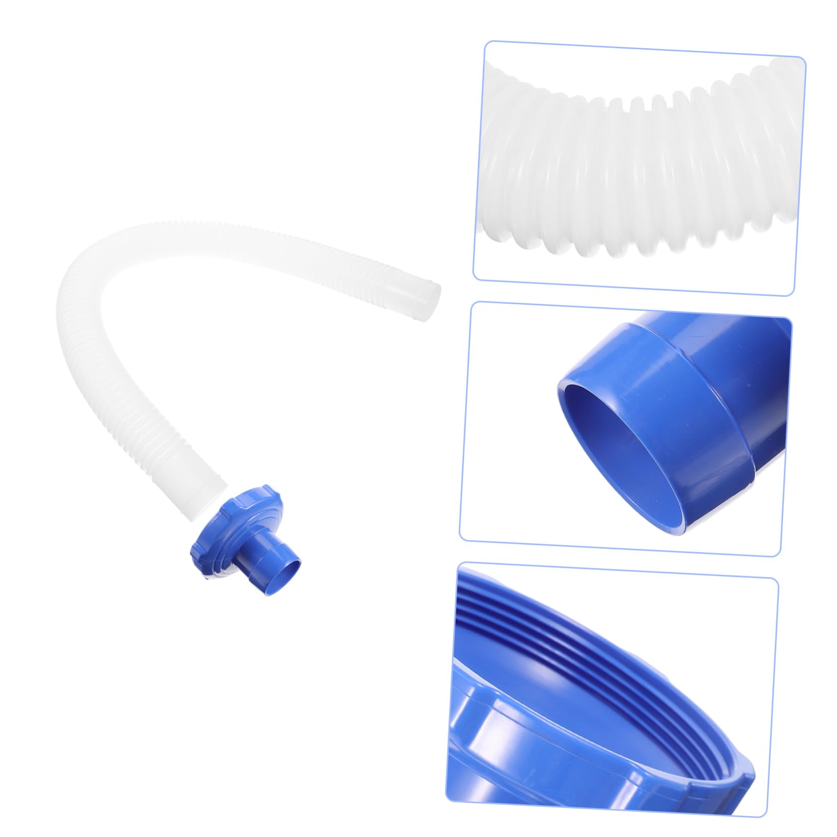 TOYANDONA 2 Sätze Pool Skimmer Pool Filterpumpe Poolschlauch Ersatzbecken Zubehör Schwimmbad Teile für Poolpumpen Pool -Rohrverschlüsse Pool-Zulaufschlauch Armaturen für Poolpumpen ABC