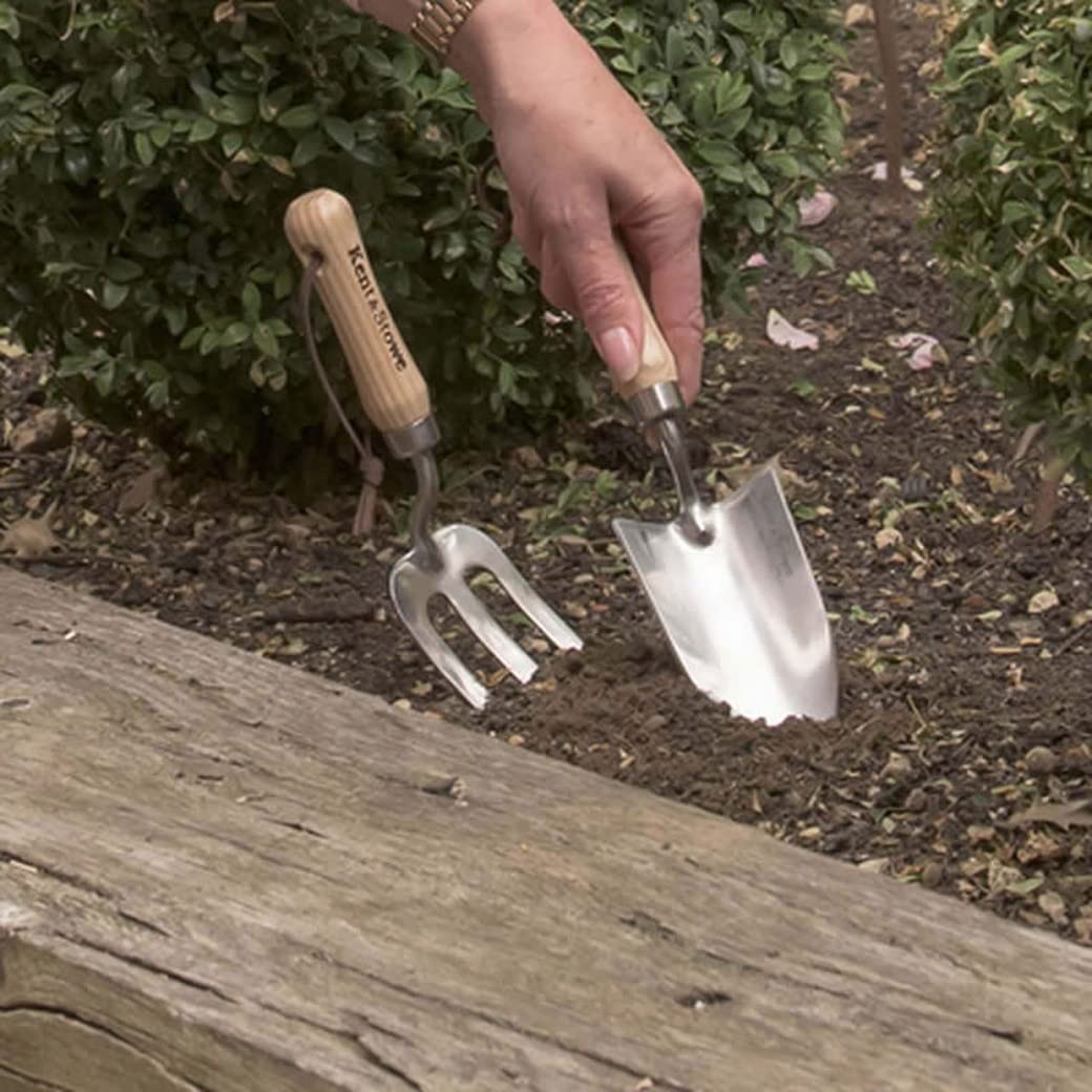 Kent & Stowe Garden Life Hand Fork FSC-100 percent, Silver - Image 3