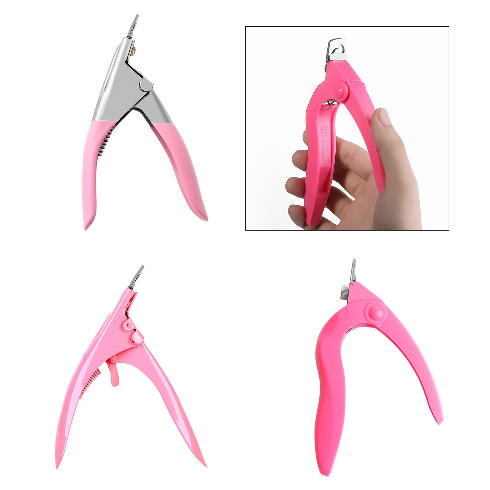Acrylic Nails Pliers Professional Nails Pliers Cutter For Acrylic Nails Fake Nails Tip Stainless Nails Trimmer Gifts