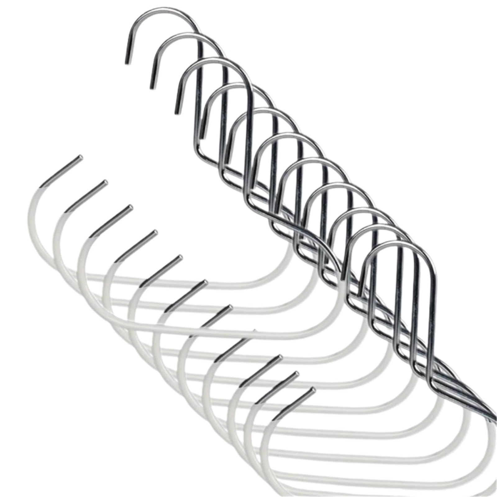 TRRYUIP Hat Storage Circle Ring Hat Hanger Baseball Cap Organizer 8 Hats Display Rack Scarf Towel Tie Storage Holder For Bedroom(White-20pcs)